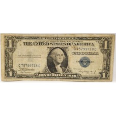 UNITED STATES OF AMERICA 1935 . ONE 1 DOLLAR BANKNOTE